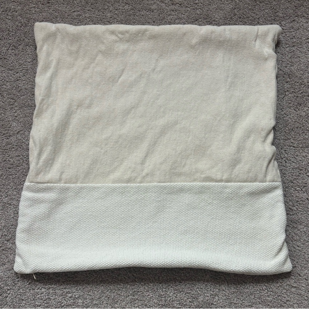 West Elm Cotton Canvas throw pillow cover